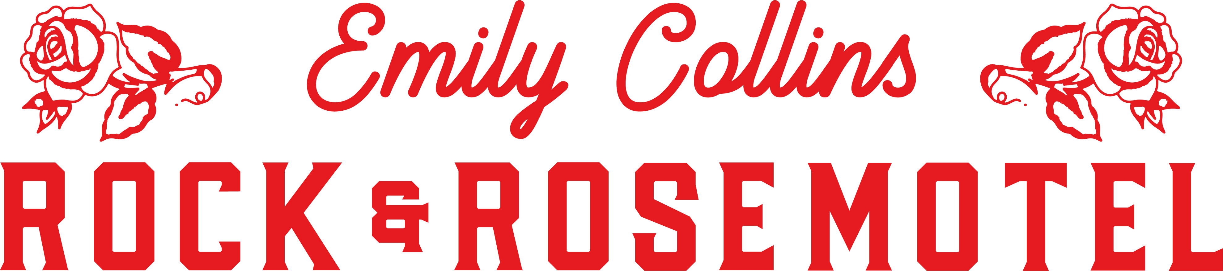 Emily Collins - Rock & Rose Motel Full Logo