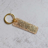 This Ain't My First Rodeo Sparkled Keychain Back View