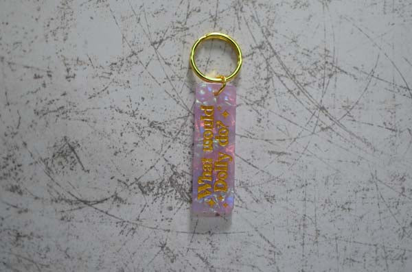 What Would Dolly Do Keychain Full View