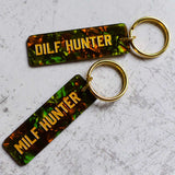 Milf Hunter and Dilf Hunter Keychains