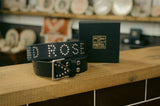 Rock & Rose Motel Studded Genuine Leather Belt