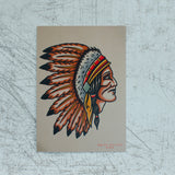 Chief A6 Art Print