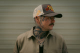 Rock & Rose Motel Retro Trucker Cap