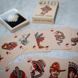 Rock And Rose Motel Playing Cards