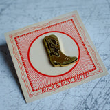 Cowboy Boot Enamel Pin