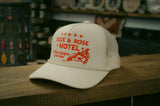 Rock & Rose Motel Where Dreams Come True Trucker Cap