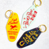 Rock And Rose Motel Annual Rodeo Keychain
