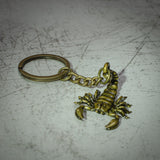 Metal Scorpion Keychain