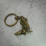 Metal Eagle Keychain