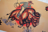 Buffalo A3 Art Print