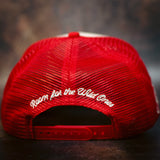 Rock & Rose Motel Red & Cream Trucker Cap