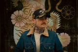 Rock & Rose Motel Black & Gold Captain’s Trucker Cap