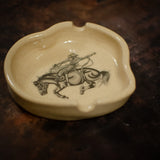 Handmade Stoneware Ceramic Ashtray