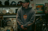 Rock And Rose Motel Pinstripe Hoodie