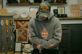 Rock And Rose Motel Pinstripe Hoodie