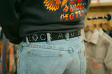 Rock & Rose Motel Studded Genuine Leather Belt