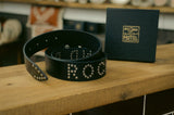 Rock & Rose Motel Studded Genuine Leather Belt