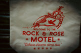 Rock And Rose Motel "Where Dreams Come True” Tote Bag