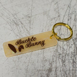 Buckle Bunny Keychain