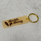 Buckle Bunny Keychain