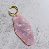Howdy Darlin' Motel Key Style Keychain Back View