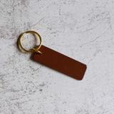 I'm Here For The Cowboys & Beer Brown Keychain Back View