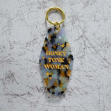 Honky Tonk Woman Motel Keychain