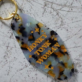 Honky Tonk Woman Motel Keychain