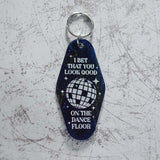 Dance Floor Motel Keychain