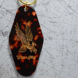 Wild & Free Eagle Motel Keychain