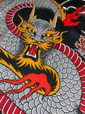 Firestarter Premium Silk Scarf Dragon Close Up